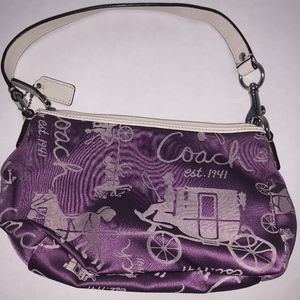 Small Purple Coach Purse